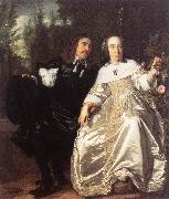 HELST, Bartholomeus van der Abraham del Court and Maria de Keersegieter sg painting